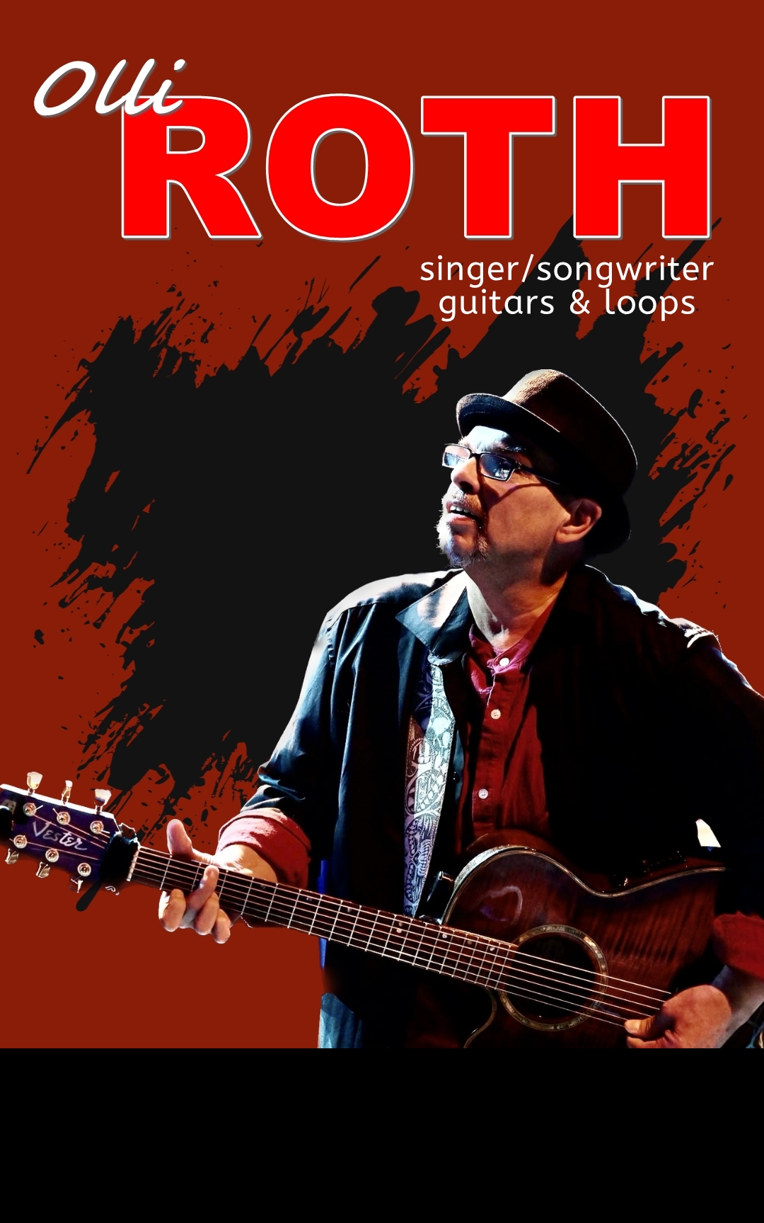 Olli Roth: acoustic-country-rocking-blues - AUSVERKAUFT